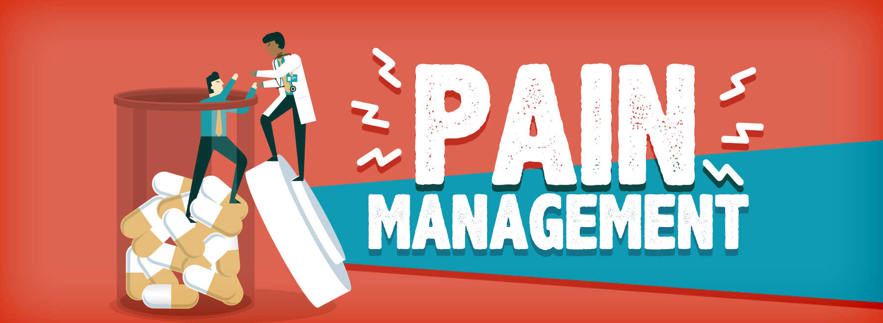Visual on pain management, highlighting the importance of consulting a doctor about opioid medications without hesitation.